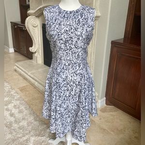 H&M Black and White Dress